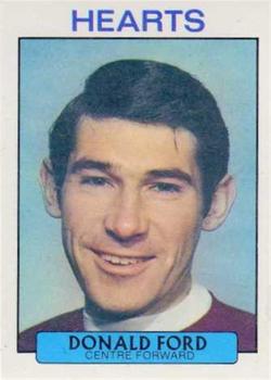 1971-72 A&BC Footballers (Scottish, Purple backs) #62 Donald Ford Front