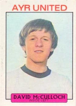 1971-72 A&BC Footballers (Scottish, Purple backs) #83 David McCulloch Front