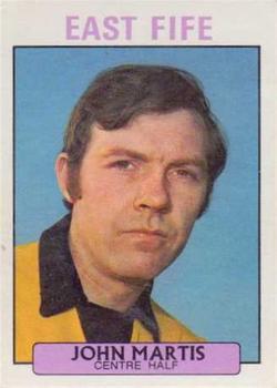 1971-72 A&BC Footballers (Scottish, Purple backs) #92 John Martis Front
