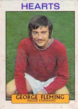 1971-72 A&BC Footballers (Scottish, Purple backs) #98 George Fleming Front