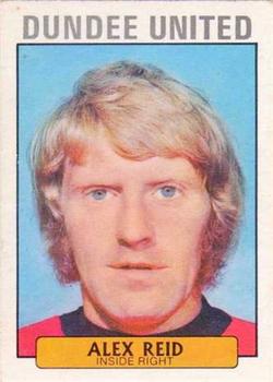 1971-72 A&BC Footballers (Scottish, Purple backs) #101 Alex Reid Front
