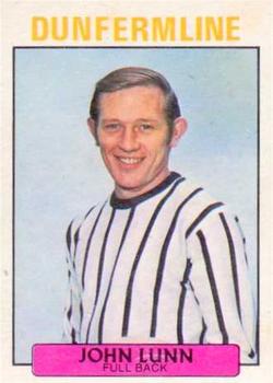 1971-72 A&BC Footballers (Scottish, Purple backs) #118 John Lunn Front