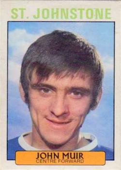 1971-72 A&BC Footballers (Scottish, Purple backs) #119 John Muir Front