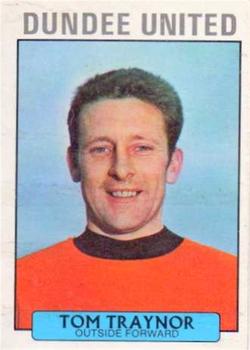 1971-72 A&BC Footballers (Scottish, Purple backs) #120 Tom Traynor Front