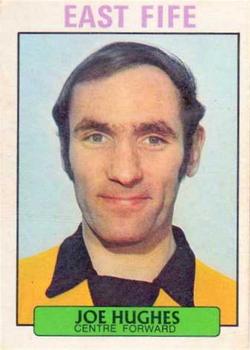 1971-72 A&BC Footballers (Scottish, Purple backs) #126 Joe Hughes Front