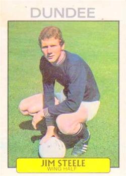 1971-72 A&BC Footballers (Scottish, Purple backs) #139 Jim Steele Front