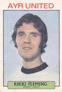 1971-72 A&BC Footballers (Scottish, Purple backs) #141 Rikki Fleming Front