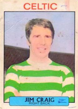 1971-72 A&BC Footballers (Scottish, Purple backs) #143 Jim Craig Front
