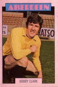 1973-74 A&BC Footballers (Scottish, Red backs) #10 Bobby Clark Front