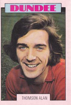 1973-74 A&BC Footballers (Scottish, Red backs) #18 Thomson Allan Front