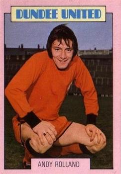 1973-74 A&BC Footballers (Scottish, Red backs) #49 Andy Rolland Front