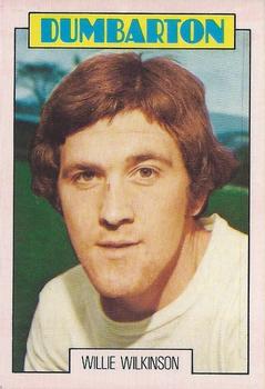 1973-74 A&BC Footballers (Scottish, Red backs) #55 Willie Wilkinson Front