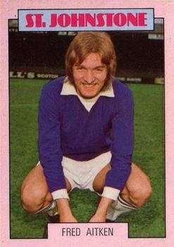 1973-74 A&BC Footballers (Scottish, Red backs) #74 Fred Aitken Front