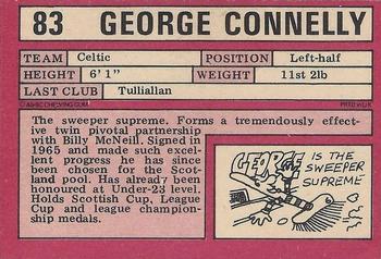 1973-74 A&BC Footballers (Scottish, Red backs) #83 George Connelly Back