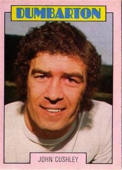 1973-74 A&BC Footballers (Scottish, Red backs) #91 John Cushley Front