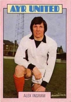 1973-74 A&BC Footballers (Scottish, Red backs) #96 Alex Ingram Front