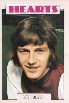 1973-74 A&BC Footballers (Scottish, Red backs) #107 Peter Oliver Front