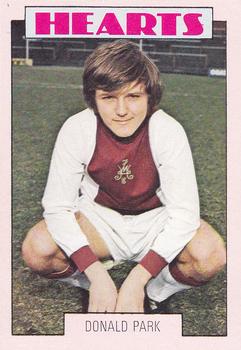 1973-74 A&BC Footballers (Scottish, Red backs) #112 Donald Park Front
