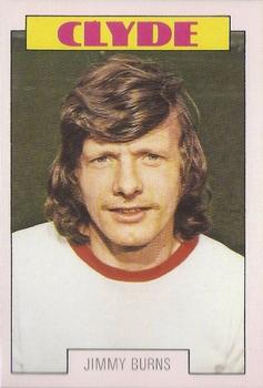 1973-74 A&BC Footballers (Scottish, Red backs) #114 Jimmy Burns Front