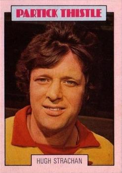 1973-74 A&BC Footballers (Scottish, Red backs) #137 Hugh Strachan Front