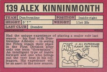 1973-74 A&BC Footballers (Scottish, Red backs) #139 Alex Kinninmonth Back