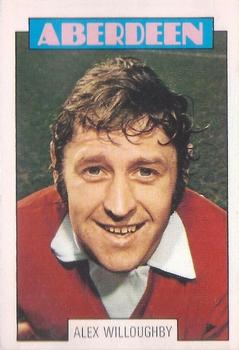 1973-74 A&BC Footballers (Scottish, Red backs) #146 Alex Willoughby Front