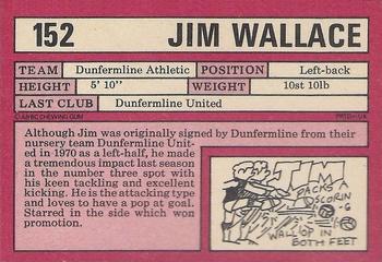 1973-74 A&BC Footballers (Scottish, Red backs) #152 Jim Wallace Back