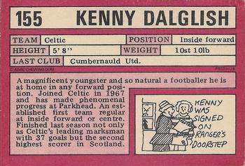 1973-74 A&BC Footballers (Scottish, Red backs) #155 Kenny Dalglish Back