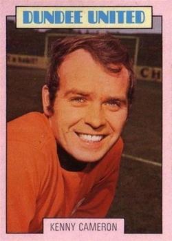 1973-74 A&BC Footballers (Scottish, Red backs) #157 Kenny Cameron Front