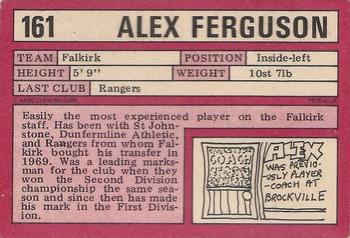 1973-74 A&BC Footballers (Scottish, Red backs) #161 Alex Ferguson Back