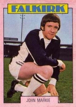 1973-74 A&BC Footballers (Scottish, Red backs) #165 John Markie Front