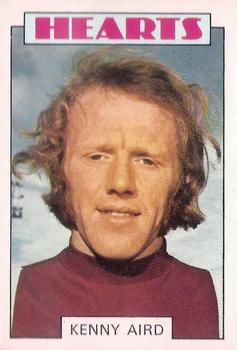 1973-74 A&BC Footballers (Scottish, Red backs) #177 Kenny Aird Front