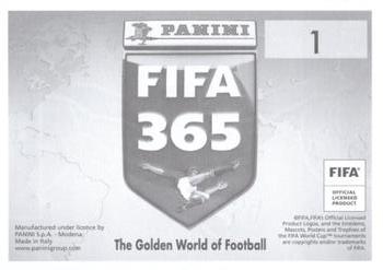 2021 Panini FIFA 365 The Golden World of Football #1 Rovesciata Back