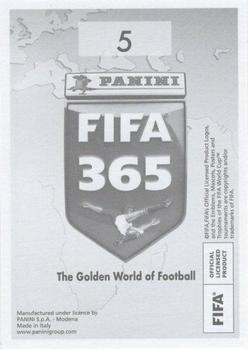 2021 Panini FIFA 365 The Golden World of Football #5 Lionel Messi Back