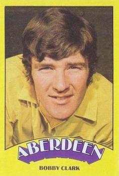 1974-75 A&BC Footballers (Scottish, Green backs) #7 Bobby Clark Front