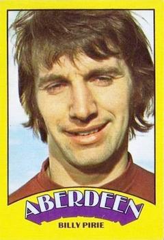 1974-75 A&BC Footballers (Scottish, Green backs) #14 Billy Pirie Front