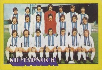 1974-75 A&BC Footballers (Scottish, Green backs) #25 Kilmarnock Team Group Front