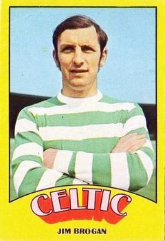 1974-75 A&BC Footballers (Scottish, Green backs) #34 Jim Brogan Front