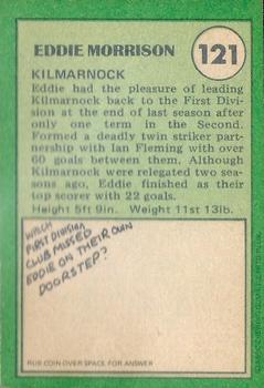 1974-75 A&BC Footballers (Scottish, Green backs) #121 Eddie Morrison Back