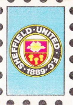 1971-72 A&BC Gum English Footballers (Purple Backs) - Team Logo Stamps #NNO Sheffield United Front