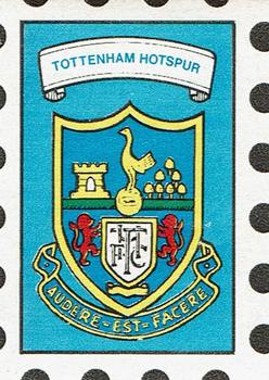 1971-72 A&BC Gum English Footballers (Purple Backs) - Team Logo Stamps #NNO Tottenham Hotspur Front