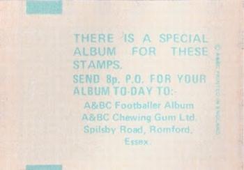 1971-72 A&BC Gum English Footballers (Purple Backs) - Team Logo Stamps #NNO West Bromwich Albion Back