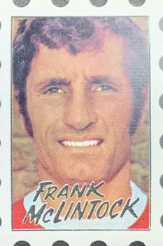 1971-72 A&BC Gum English Footballers (Purple Backs) - Team Star Stamps #NNO Frank McLintock Front