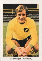 1971-72 IPC Magazines My Favorite Soccer Stars (Lion and Thunder) #15 David Stringer Front