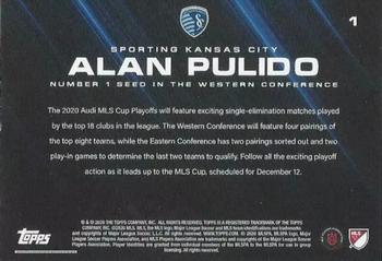 2020 Topps On-Demand Set 24: 2020 MLS Soccer Playoffs #1 Alan Pulido Back