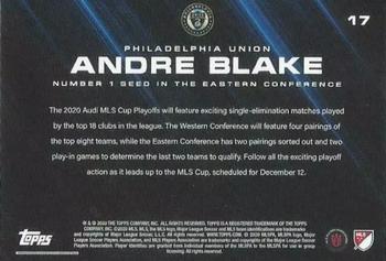 2020 Topps On-Demand Set 24: 2020 MLS Soccer Playoffs #17 Andre Blake Back