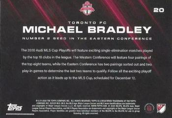 2020 Topps On-Demand Set 24: 2020 MLS Soccer Playoffs #20 Michael Bradley Back