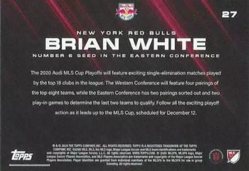 2020 Topps On-Demand Set 24: 2020 MLS Soccer Playoffs #27 Brian White Back