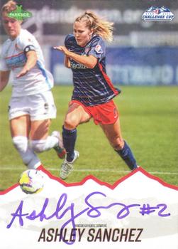 2020 Parkside NWSL Challenge Cup - Signature Series Autograph #SS-AS Ashley Sanchez Front