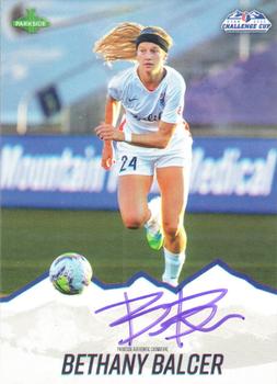 2020 Parkside NWSL Challenge Cup - Signature Series Autograph #SS-BB Bethany Balcer Front